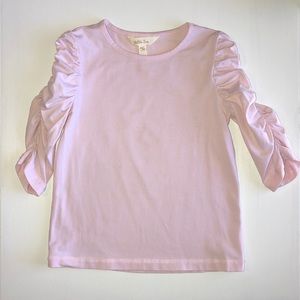 Matilda Jane Girls Top. Size 6 GUC. Light Pink